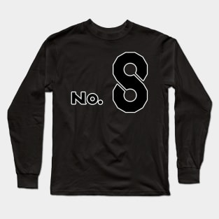 No 8 Long Sleeve T-Shirt